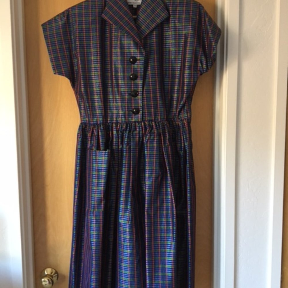 Vivien of Holloway Kitty dress Christmas Holidays 1950s vintage style